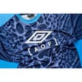 Miniatyrbillede 6 af 7: Umbro Kortærmet T-shirt X Aof Poison Dart Frog Blå XL Mand