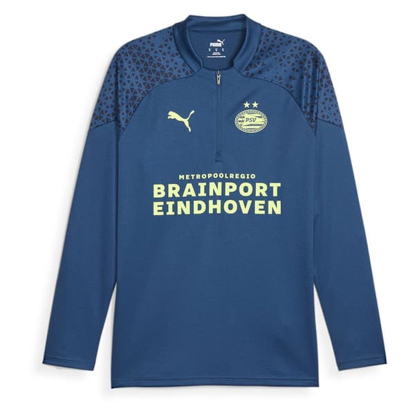 Puma Kortärmad T-shirt Psv Training Blå XL