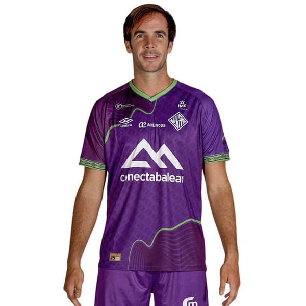 Umbro Kortærmet T-shirt Away Ae Palma Futsal 23/24 Lilla M