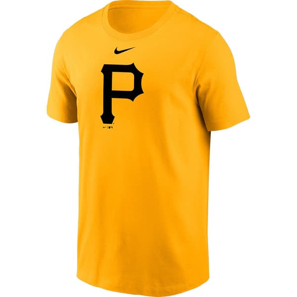 Nike Kortærmet T-shirt Mlb Pittsburgh Pirates Large Logo Orange M