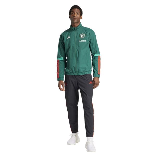 Adidas Verryttelytakki Pre Match Manchester United 23/24 Vihreä L