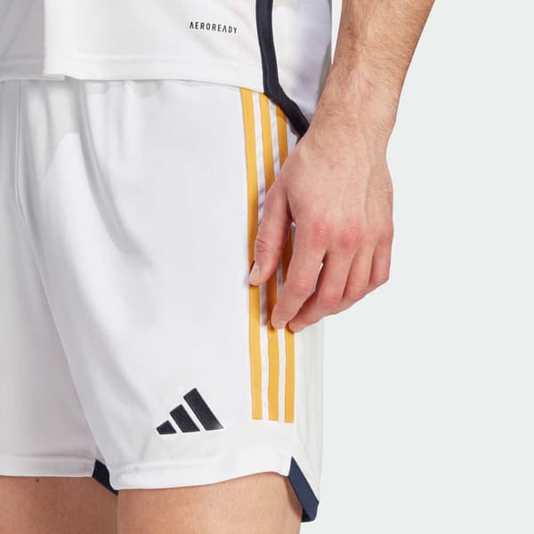 Adidas Shorts Hjem Real Madrid 23/24 Hvid 2XL
