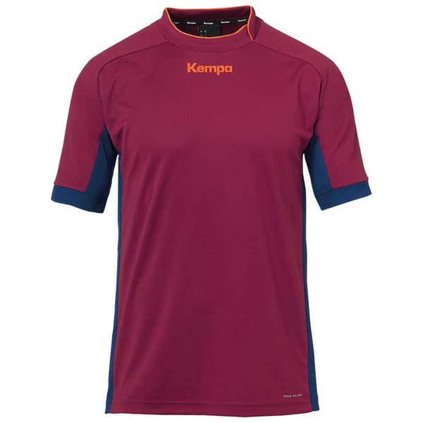 Kempa Kortærmet T-shirt Prime Rød 2XL Mand