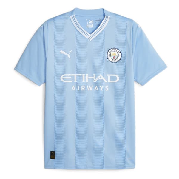 Puma Koti Lyhythihainen T-paita Mcfc 23/24 Sininen XS