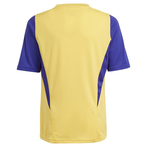 Adidas Junior Kortærmet T-shirt Træning Real Madrid 23/24 Gul 7-8 Years