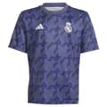 Miniatyrbillede 1 af 5: Adidas Junior Kortærmet T-shirt Pre Match Real Madrid 23/24 Blå 7-8 Years