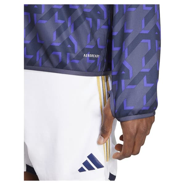 Adidas Långärmad T-shirt Pre Match Real Madrid 23/24 Blå M