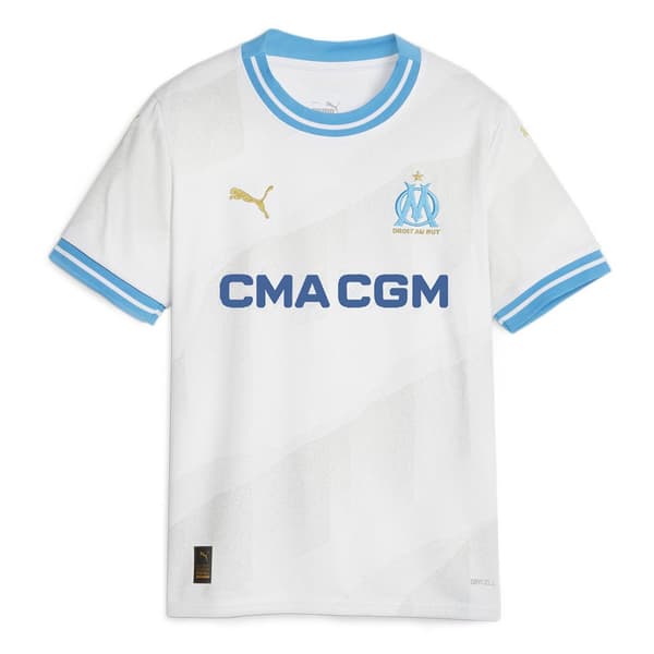 Puma Kortärmad T-shirt Om Home Replica Vit 5-6 Years