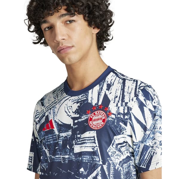 Adidas Kortärmad T-shirt Pre Match Bayern Munich 23/24 Flerfärgad M