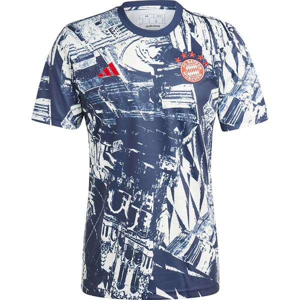 Adidas Kortärmad T-shirt Pre Match Bayern Munich 23/24 Flerfärgad M