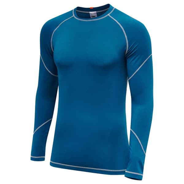 Hummel Långärmad T-shirt Inventus Blå 2XL Man