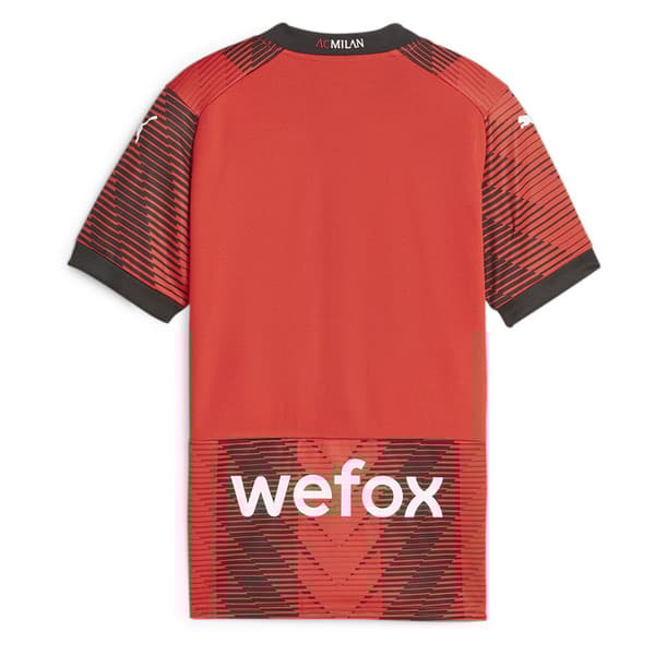 Puma Kortärmad T-shirt Ac Milan 22/23 Röd 5-6 Years