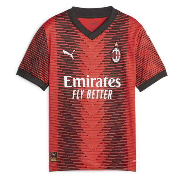 Puma Kortärmad T-shirt Ac Milan 22/23 Röd 5-6 Years