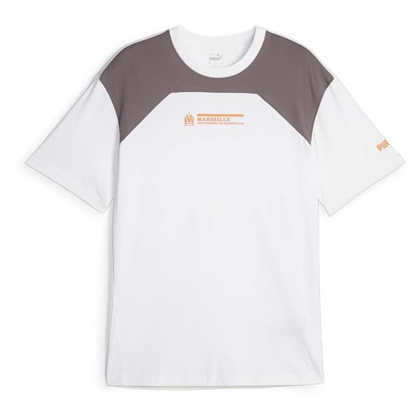 Puma Kortärmad T-shirt Om Football Culture Vit XL Man