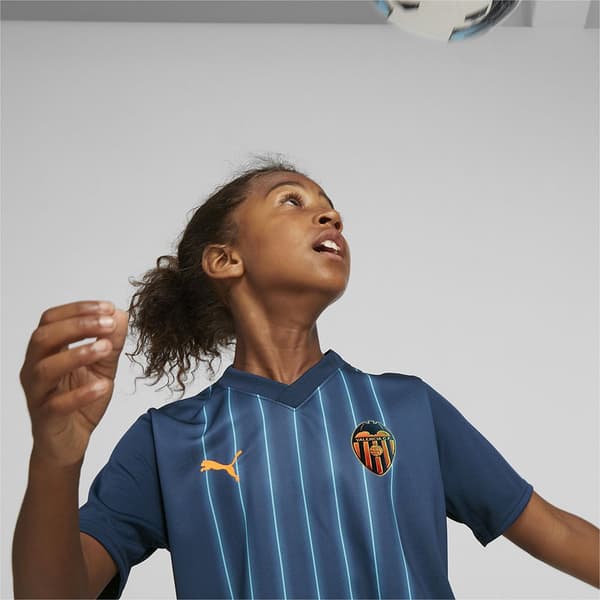 Puma Away Kortærmet T-shirt Vcf Away Replica Blå 5-6 Years
