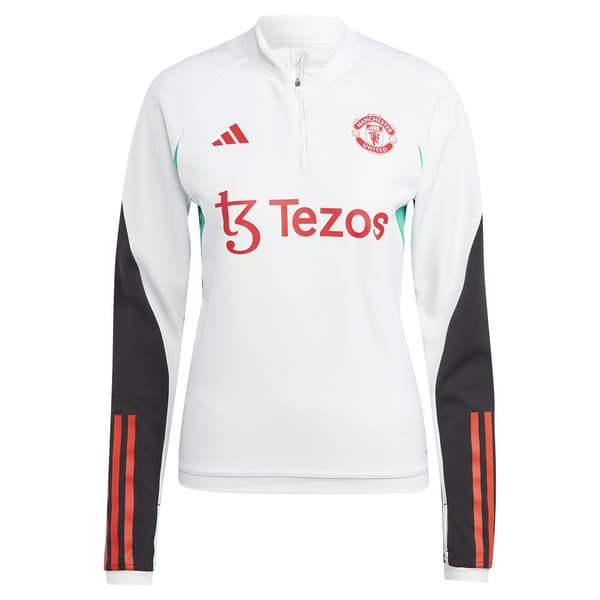 Adidas Kvindejakketræning Manchester United Fc 23/24 Tiro Flerfarvet L