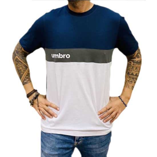 Umbro Kortärmad T-shirt Sportswear Vit,Blå XL Man