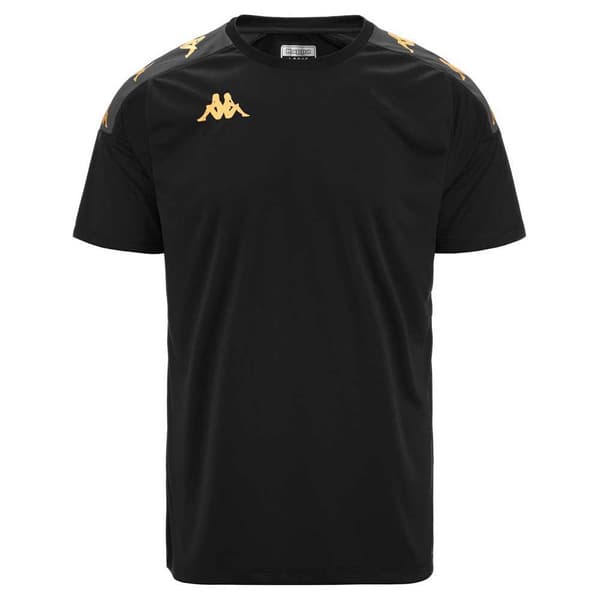 Kappa Kortærmet T-shirt Gianto Sort L Mand