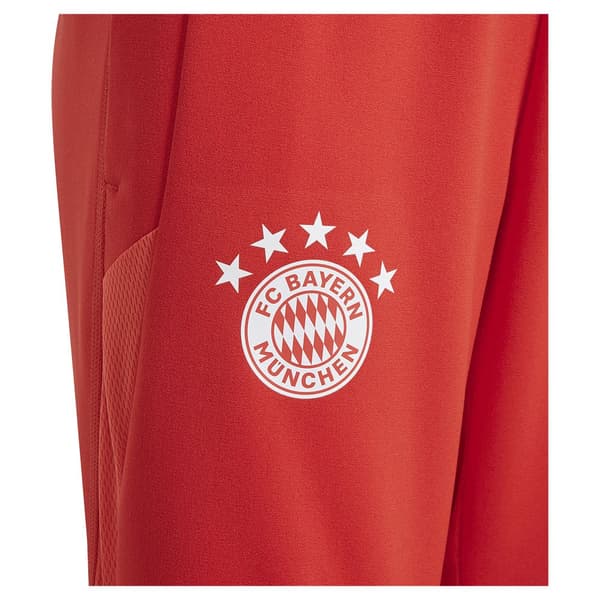 Adidas Junior Träningsoverall Byxträning Bayern Munich 23/24 Röd 7-8 Years