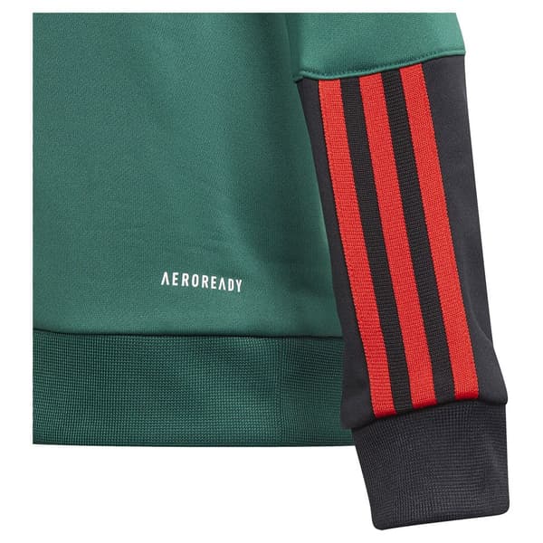 Adidas Junior Hættetrøje Manchester United 23/24 Grøn 15-16 Years