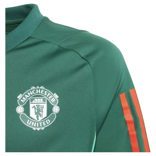 Adidas Nuorten Lyhythihainen T-paita Koulutus Manchester United 23/24 Vihreä 7-8 Years