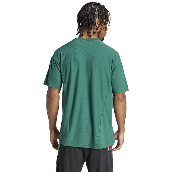 Adidas Kortærmet T-shirt Træning Manchester United 23/24 Grøn S
