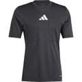 Miniatyrbillede 2 af 6: Adidas Kortærmet T-shirt Referee 24 Sort M Mand