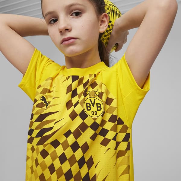 Puma Förmatch Borussia Dortmund 23/24 Junior Kort Ärm T-shirt 11-12 Years