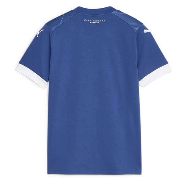 Puma Kortärmad T-shirt Om Away Replica Blå 11-12 Years
