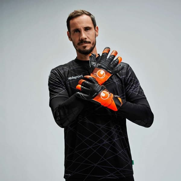 Uhlsport Målmandssæt Prediction Sort 140 cm