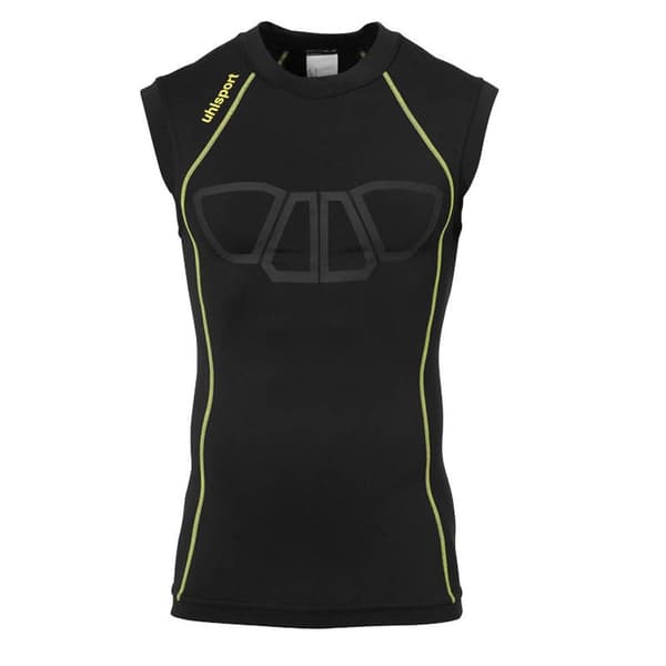 Uhlsport Ærmeløs T-shirt Bionikframe Gul,Sort L Mand