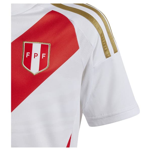 Adidas Junior Kortärmad T-shirt Hem Peru 23/24  13-14 Years