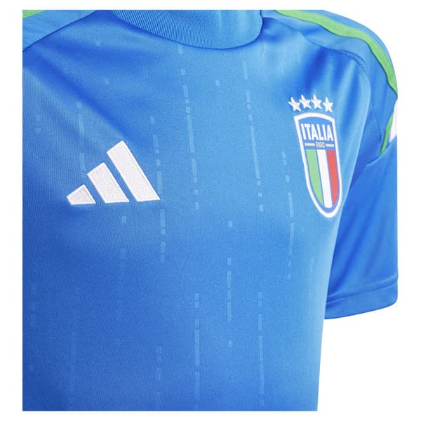 Adidas Junior Kortärmad T-shirt Hem Italy 23/24 11-12 Years