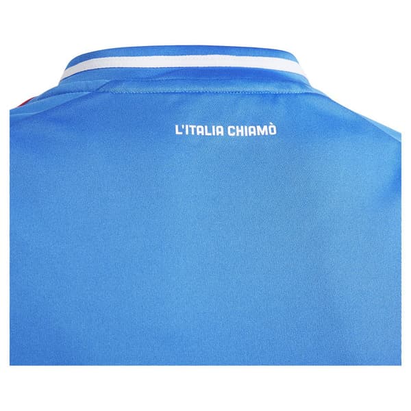 Adidas Junior Kortärmad T-shirt Hem Italy 23/24  11-12 Years