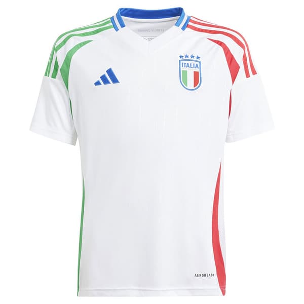 Adidas Junior Kortärmad T-shirt Replica Italy 23/24  7-8 Years