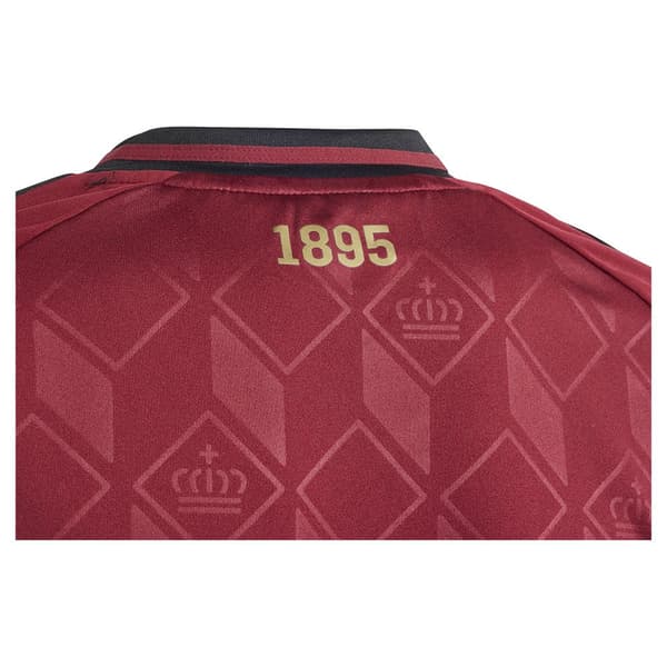 Adidas Junior Kortärmad T-shirt Hem Belgium 23/24  11-12 Years