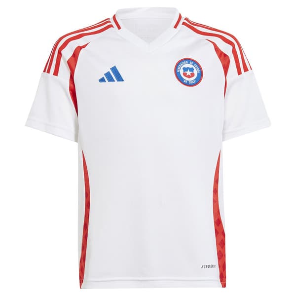 Adidas Junior Kortärmad T-shirt Borta Chile 23/24  13-14 Years