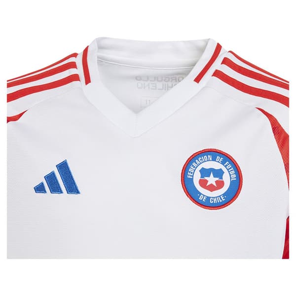 Adidas Junior Kortärmad T-shirt Borta Chile 23/24  15-16 Years