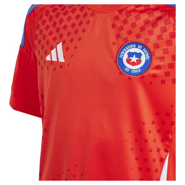 Adidas Junior Kortärmad T-shirt Hem Chile 23/24 15-16 Years