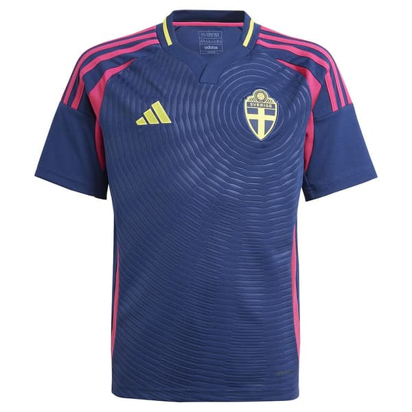 Adidas Junior Kortärmad T-shirt Borta Sweden 23/24  13-14 Years