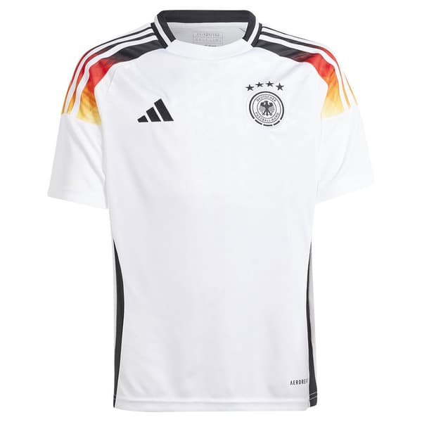 Adidas Junior Kortärmad T-shirt Hem Germany 23/24 7-8 Years