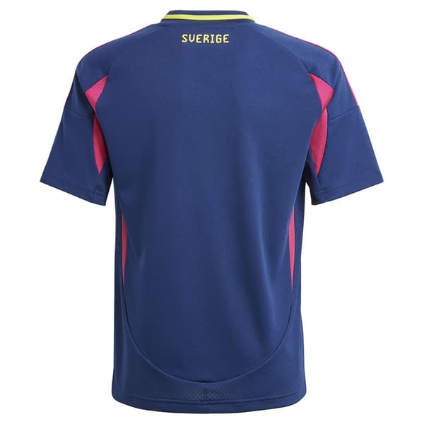 Adidas Junior Kortärmad T-shirt Borta Sweden 23/24  7-8 Years