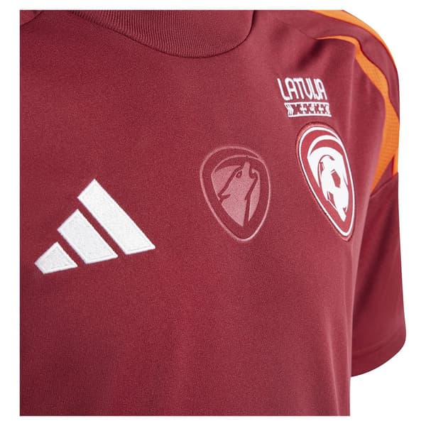 Adidas Junior Kortärmad T-shirt Hem Latvia 23/24  11-12 Years