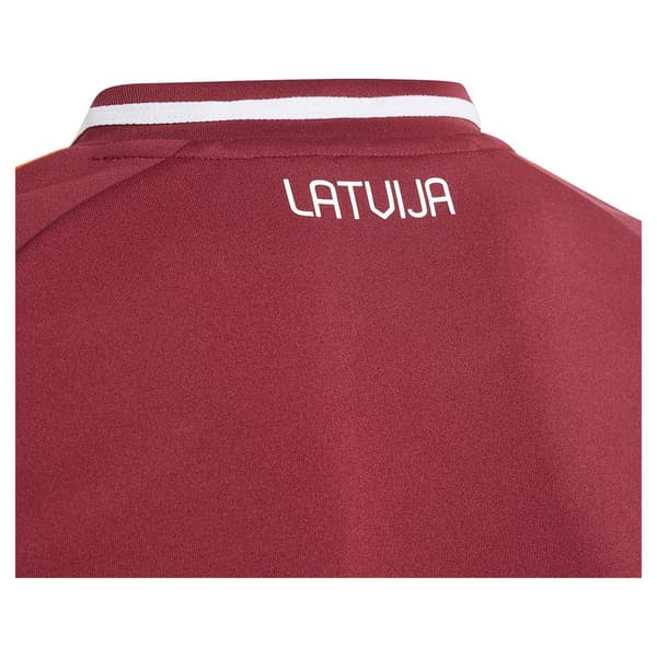 Adidas Junior Kortärmad T-shirt Hem Latvia 23/24  11-12 Years