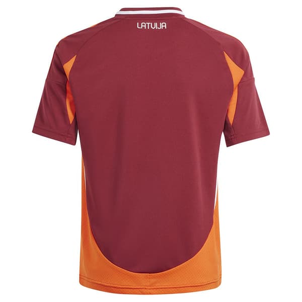 Adidas Junior Kortärmad T-shirt Hem Latvia 23/24  11-12 Years