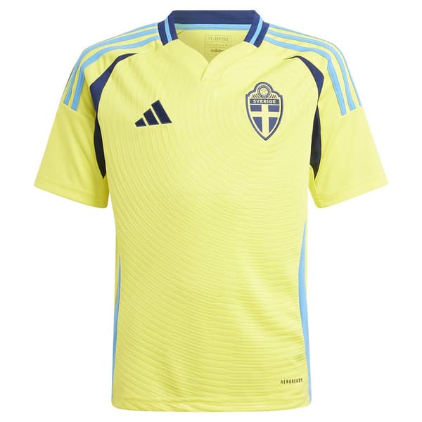 Adidas Junior Kortärmad T-shirt Hem Sweden 23/24 11-12 Years