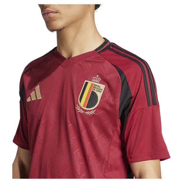 Adidas Kortärmad T-shirt Hem Belgium 23/24  XL