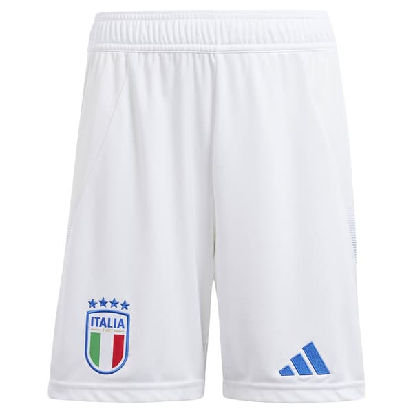 Adidas Junior Shortsit Koti Italy 23/24 Valkoinen 15-16 Years