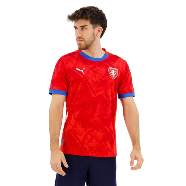 Puma Tjekkiet Home Kortærmet T-shirt 23/24  M