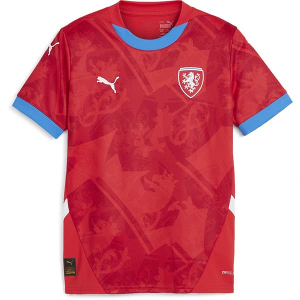 Puma Tjekkiet 23/24 Junior Junior Kortærmet T-shirt  7-8 Years